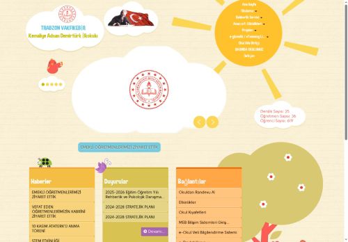 TRABZON / VAKFIKEBİR - Kemaliye Adnan Demirtürk İlkokulu