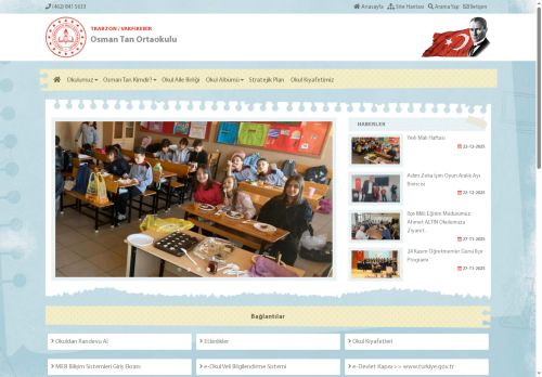 TRABZON / VAKFIKEBİR - Osman Tan Ortaokulu