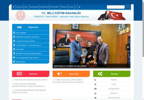 TRABZON / VAKFIKEBİR - Vakfıkebir Halk Eğitimi Merkezi
