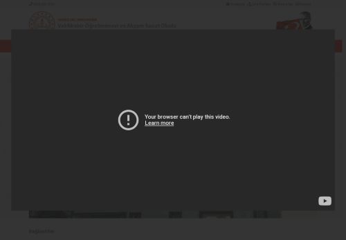 TRABZON / VAKFIKEBİR - Vakfıkebir Öğretmenevi ve Akşam Sanat Okulu