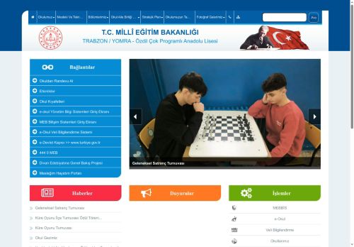 TRABZON / YOMRA - Özdil Çok Programlı Anadolu Lisesi