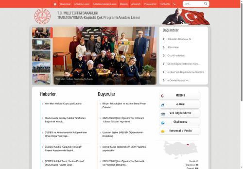 TRABZON / YOMRA - Kaşüstü Çok Programlı Anadolu Lisesi