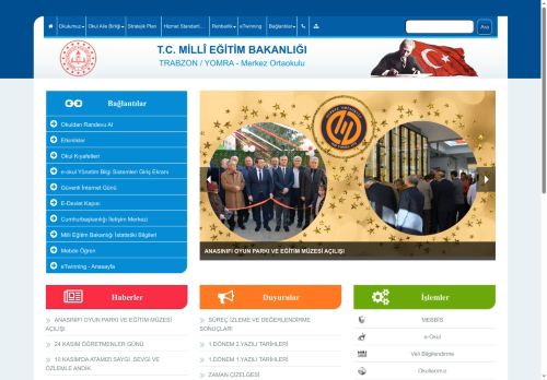 TRABZON / YOMRA - Merkez Ortaokulu