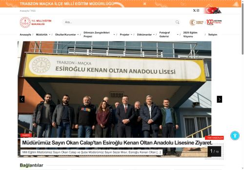 MEB TRABZON - MAÇKA İLÇE MİLLÎ EĞİTİM MÜDÜRLÜĞÜ