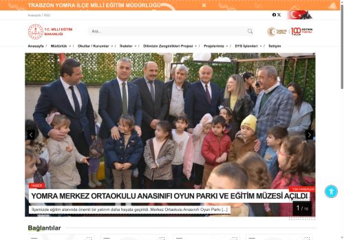 MEB TRABZON - YOMRA İLÇE MİLLÎ EĞİTİM MÜDÜRLÜĞÜ