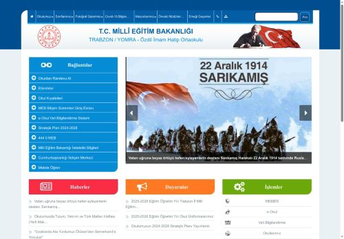 TRABZON / YOMRA - Özdil İmam Hatip Ortaokulu