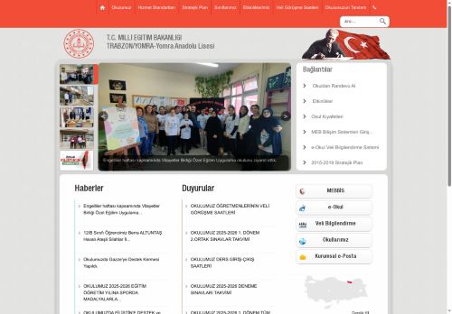 TRABZON / YOMRA - Yomra Anadolu Lisesi