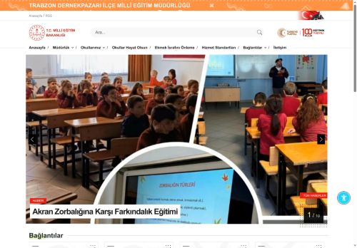 MEB TRABZON - DERNEKPAZARI İLÇE MİLLÎ EĞİTİM MÜDÜRLÜĞÜ
