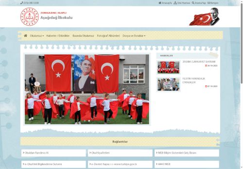 ZONGULDAK / ALAPLI - Aşağıdağ İlkokulu