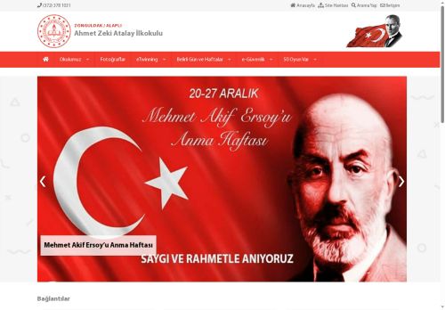ZONGULDAK / ALAPLI - Ahmet Zeki Atalay İlkokulu