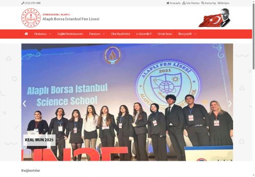 ZONGULDAK / ALAPLI - Alaplı Borsa İstanbul Fen Lisesi