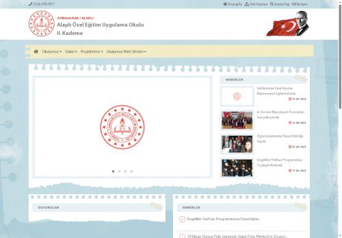 ZONGULDAK / ALAPLI - Alaplı Özel Eğitim Uygulama Okulu II. Kademe