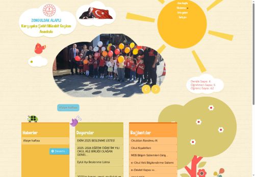 ZONGULDAK / ALAPLI - Karşıyaka Şehit Mücahit Coşkun Anaokulu