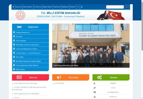 ZONGULDAK / ÇAYCUMA - Cumhuriyet Ortaokulu