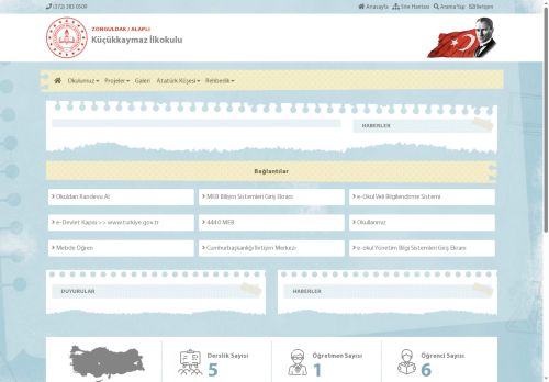 ZONGULDAK / ALAPLI - Küçükkaymaz İlkokulu