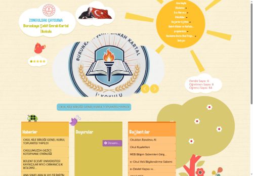 ZONGULDAK / ÇAYCUMA - Burunkaya Şehit Emrah Kartal İlkokulu
