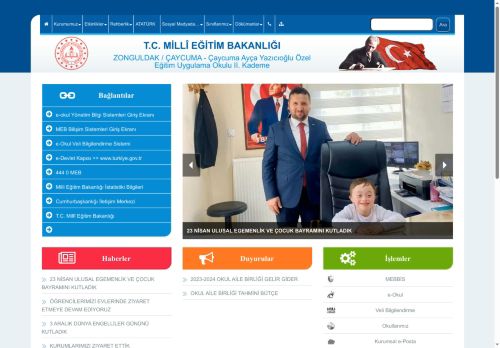 ZONGULDAK / ÇAYCUMA - Çaycuma Ayça Yazıcıoğlu Özel Eğitim Uygulama Okulu II. Kademe