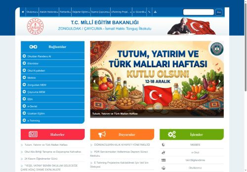 ZONGULDAK / ÇAYCUMA - İsmail Hakkı Tonguç İlkokulu