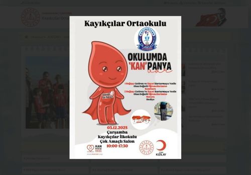 ZONGULDAK / ÇAYCUMA - Kayıkçılar Ortaokulu