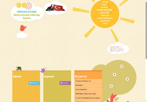 ZONGULDAK / ÇAYCUMA - Saltukova Çocuklar Gülsün Diye Anaokulu