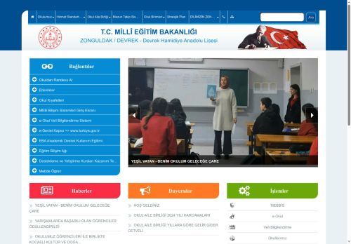 ZONGULDAK / DEVREK - Devrek Hamidiye Anadolu Lisesi