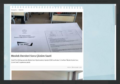 ZONGULDAK / DEVREK - Devrek Kız Anadolu İmam Hatip Lisesi
