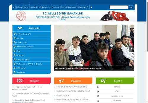 ZONGULDAK / DEVREK - Devrek Anadolu İmam Hatip Lisesi
