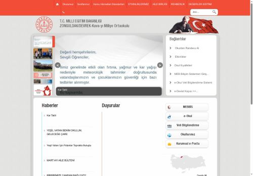 ZONGULDAK / DEVREK - Kuva-yı Milliye Ortaokulu