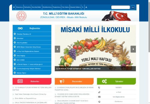 ZONGULDAK / DEVREK - Misak-ı Milli İlkokulu