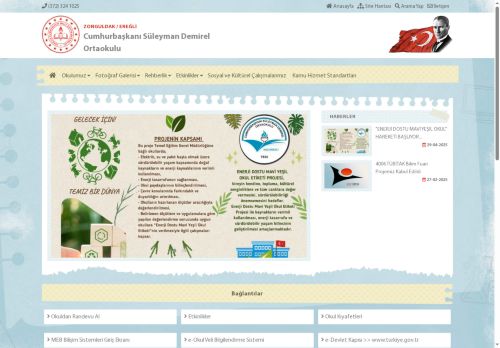 ZONGULDAK / EREĞLİ - Cumhurbaşkanı Süleyman Demirel Ortaokulu