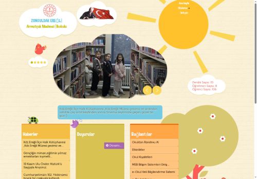 ZONGULDAK / EREĞLİ - Armutçuk Madenci İlkokulu