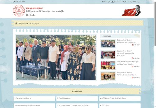 ZONGULDAK / EREĞLİ - Bölücek Kadir-Nevişet Kameroğlu İlkokulu