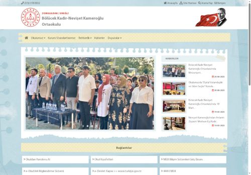 ZONGULDAK / EREĞLİ - Bölücek Kadir-Nevişet Kameroğlu Ortaokulu