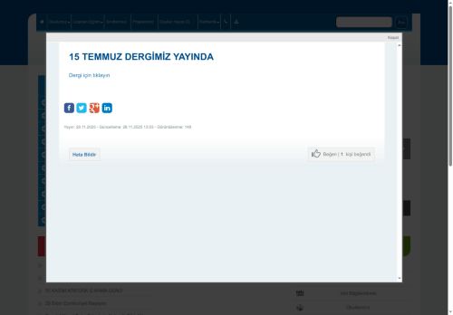 ZONGULDAK / EREĞLİ - Çayırlı Yüksel Balcı Ortaokulu