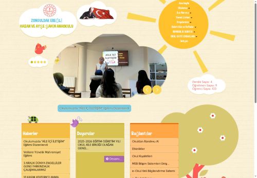 ZONGULDAK / EREĞLİ - HASAN VE AYŞE ŞAHİN ANAOKULU