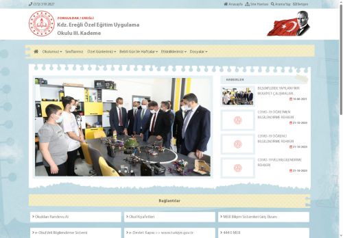 ZONGULDAK / EREĞLİ - Kdz. Ereğli Özel Eğitim Uygulama Okulu III. Kademe