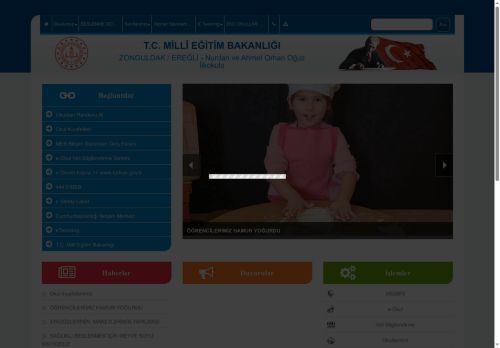 ZONGULDAK / EREĞLİ - Nurdan ve Ahmet Orhan Oğuz İlkokulu