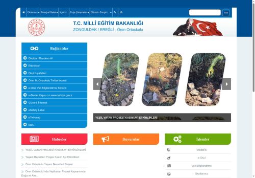 ZONGULDAK / EREĞLİ - Ören Ortaokulu