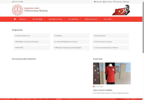 ZONGULDAK / EREĞLİ - TOKİ Korubaşı İlkokulu