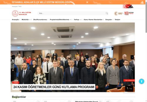 ADALAR İLÇE MİLLÎ EĞİTİM MÜDÜRLÜĞÜ - MEB İSTANBUL