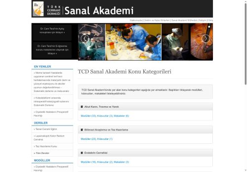 Sanal Akademi - Türk Cerrahi Derneği