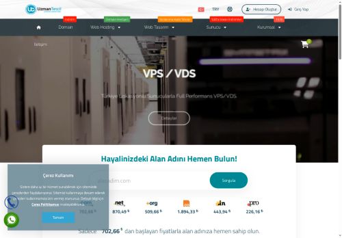 Hosting | Uzman Tescil - Alan Adı - Webhosting