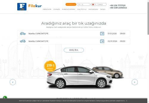 Filokur | Araç Kiralama Hizmetleri