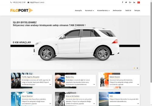 Filoport | Filoport Araç Kiralama ve Servis A.Ş