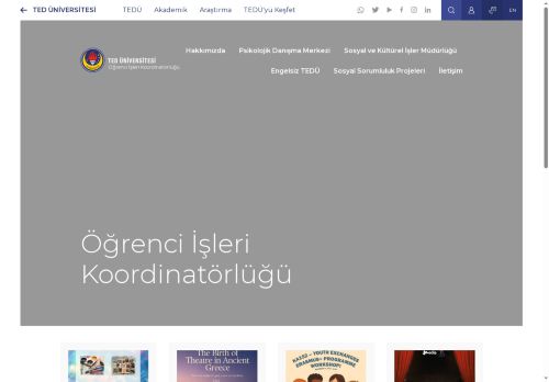 Öğrenci İşleri Koordinatörlüğü | TED Üniversitesi