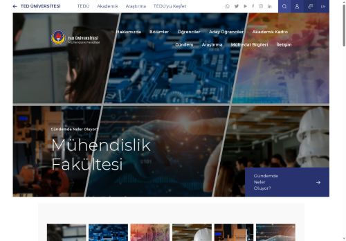 Mühendislik Fakültesi | TED Üniversitesi