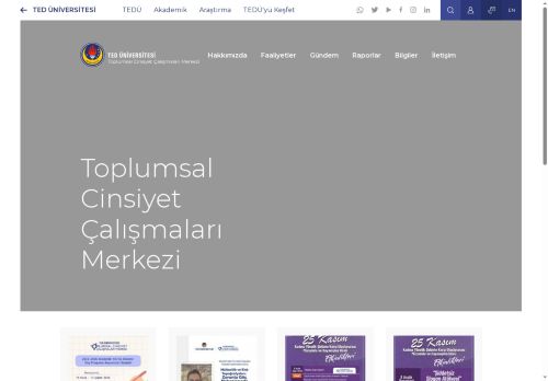 Toplumsal Cinsiyet Çalışmaları Merkezi | TED Üniversitesi