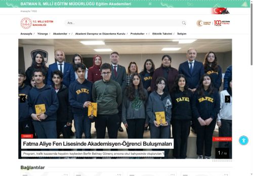 MEB BATMAN İL MİLLÎ EĞİTİM MÜDÜRLÜĞÜ Eğitim Akademileri