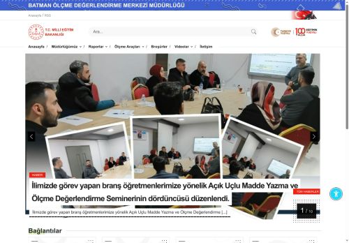 MEB BATMAN ÖLÇME DEĞERLENDİRME MERKEZİ MÜDÜRLÜĞÜ