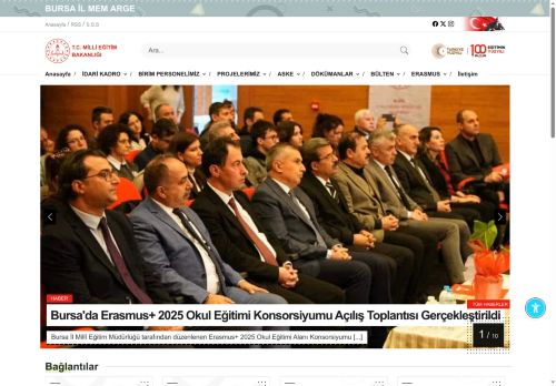 Bursa Milli Eğitim Müdürlüğü Ortaöğretimde Başarıyı Artırma Projesi